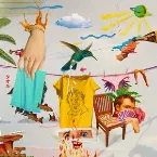 Pochette A Vida é uma Toalha Estendida no Varal