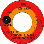 Pochette Did You Ever