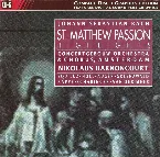 Pochette St. Matthew Passion: Highlights
