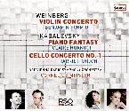 Pochette Weinberg: Violin Concerto / Kabalevsky: Piano Fantasy / Cello Concerto no. 1