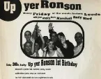 Pochette DJ Sasha @ Up Yer Ronson, 1st Birthday, 30th July 93 The Music Factory, Leeds