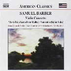 Pochette Barber: Violin Concerto
