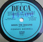 Pochette Begin the Beguine / Believe It Beloved