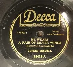 Pochette He Wears a Pair of Silver Wings / Mighty Lak’ a Rose