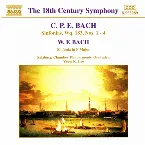 Pochette C. P. E. Bach: Sinfonias, Wq. 183, Nos. 1-4 / W. F. Bach: Sinfonia in F major