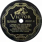 Pochette I Dream Too Much / The Jockey on the Carrousel