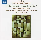 Pochette Violin Concerto / Symphony no. 3