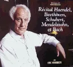 Pochette Récital Haendel, Beethoven, Schubert, Mendelssohn, et Bach