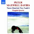 Pochette Naxos Quartets nos. 5 and 6