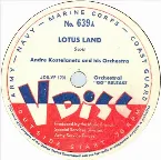 Pochette Lotus Land / Fire Dance