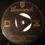 Pochette Johnny Guitar / I Didn't Know What Time It Was