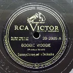 Pochette Boogie Woogie / On the Sunny Side of the Street