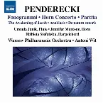 Pochette Fonogrammi / Horn Concerto / Partita / The Awakening of Jacob / Anaklasis / De natura sonoris