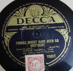 Pochette Things Might Have Been So Different / I'll Never Say "Never Again" Again