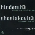 Pochette Hindemith: Quartet for Clarinet, Violin, Cello, and Piano / Shostakovich: Piano Quintet in G minor, op. 57