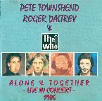 Pochette Alone & Together Live in Concert 1986