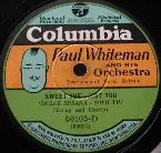 Pochette Sweet Sue - Just You / I Can't Give You Anything but Love