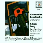 Pochette Zemlinsky: Lyric Symphony / Berg: Three Pieces from the Lyric Suite / Five Orchestral Songs