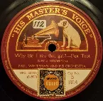 Pochette Why Did I Kiss That Girl? / Pasadena