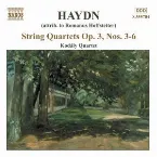 Pochette String Quartets: Op. 3, nos. 3-6