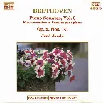 Pochette Piano Sonatas, Volume 3: Op. 2, nos. 1-3