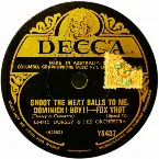 Pochette Shoot the Meat Balls to Me, Dominick! Boy!! / Dixieland Detour