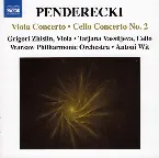 Pochette Viola Concerto / Cello Concerto no. 2
