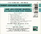 Pochette Rimsky-Korsakov: Sheherazade / Mussorgsky: Khovanschchina