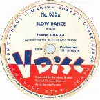 Pochette Slow Dance / Contrapuntal Variations