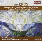 Pochette Piano Concerto / Divertimento for Piano & Strings / Variations for String Orchestra & Piano