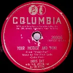 Pochette Your Mother and Mine / Mister Tap Toe