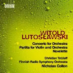 Pochette Concerto For Orchestra / Partita For Violin And Orchestra / Novelette
