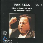 Pochette Nusrat Fateh Ali Kan En Concert a Paris, Volume 5