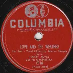 Pochette Love and the Weather / Forgiving You