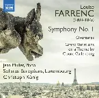 Pochette Symphony no. 1 / Overtures / Grand Variations on a Theme by Count Gallenberg