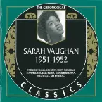 Pochette The Chronological Classics: Sarah Vaughan 1951-1952