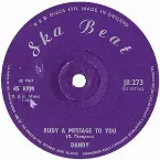 Pochette Rudy a Message to You / Till Death Us Do Part