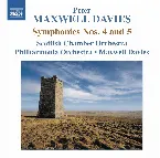 Pochette Maxwell Davies: Symphonies Nos. 4 & 5