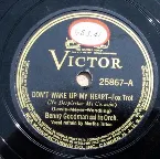 Pochette Don't Wake Up My Heart / Saving Myself for You
