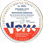 Pochette Strange Love / Penthouse Serenade / I Dreamt I Dwelt in Marble Halls / St. Louis Blues