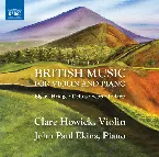Pochette British Music for Violin and Piano