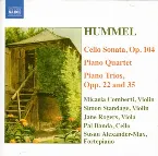 Pochette Cello Sonata, op. 104 / Piano Quartet / Piano Trios, opp. 22 and 35