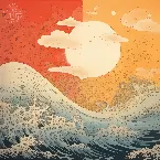 Pochette Tropical Sunset