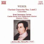 Pochette Clarinet Concertos nos. 1 & 2 / Concertino