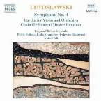 Pochette Symphony no. 4 / Partita for Violin and Orchestra / Chain II / Funeral Music / Interlude