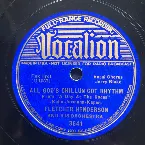 Pochette All God's Chillun Got Rhythm / Chris and His Gang