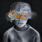 Pochette Child's Head With Flowers