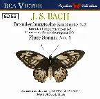 Pochette Brandenburg Concertos nos. 1-3 / Flute Sonata no. 1