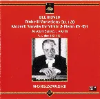 Pochette Beethoven: Diabelli Variations, op. 120 / Mozart: Sonata for Violin & Piano, KV. 454