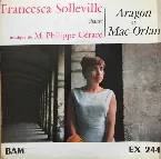 Pochette Chante Aragon et Mac‐Orlan